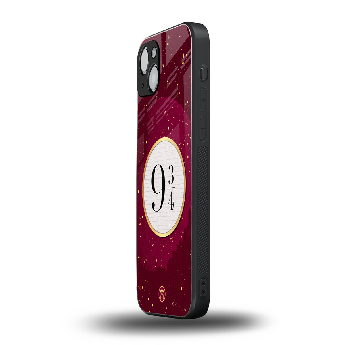 platform nine and three-quarters back phone cover | glass case for iphone 14