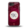 platform nine and three-quarters back phone cover | glass case for iphone 16e