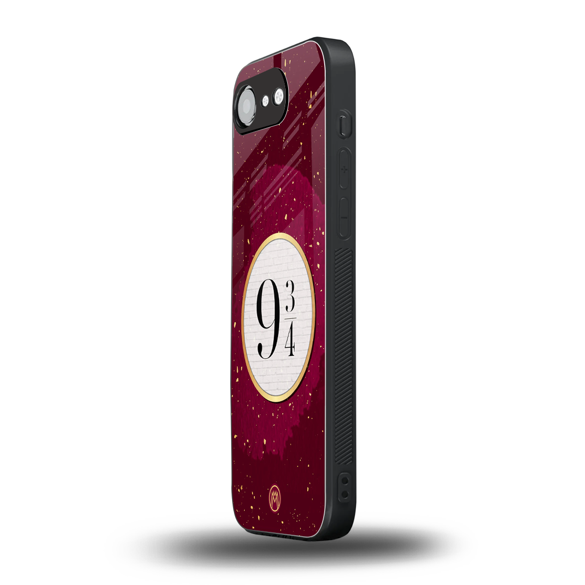 platform nine and three-quarters back phone cover | glass case for iphone 16e