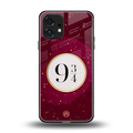 platform nine and three-quarters back phone cover | glass case for nothing phone 1