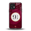 platform nine and three-quarters back phone cover | glass case for nothing phone 2