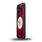 platform nine and three-quarters back phone cover | glass case for nothing phone 2