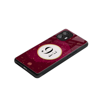 platform nine and three-quarters back phone cover | glass case for nothing phone 2