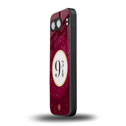 platform nine and three-quarters back phone cover | glass case for oneplus nord 4