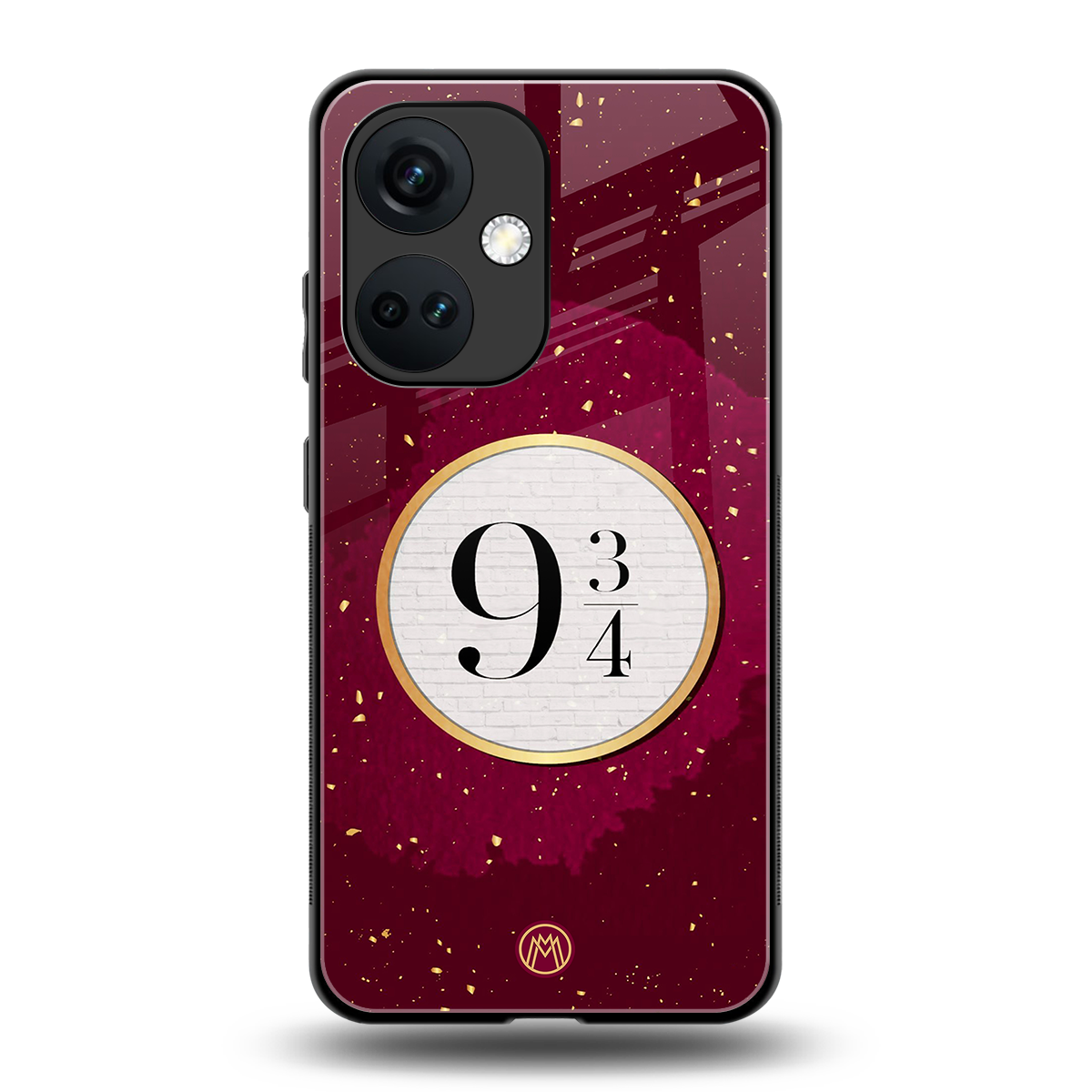 platform nine and three-quarters back phone cover | glass case for oneplus nord ce 3