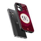 platform nine and three-quarters back phone cover | glass case for oneplus nord ce 3