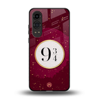 platform nine and three-quarters back phone cover | glass case for oneplus nord ce 4 lite