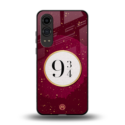 platform nine and three-quarters back phone cover | glass case for oneplus nord ce 4 lite