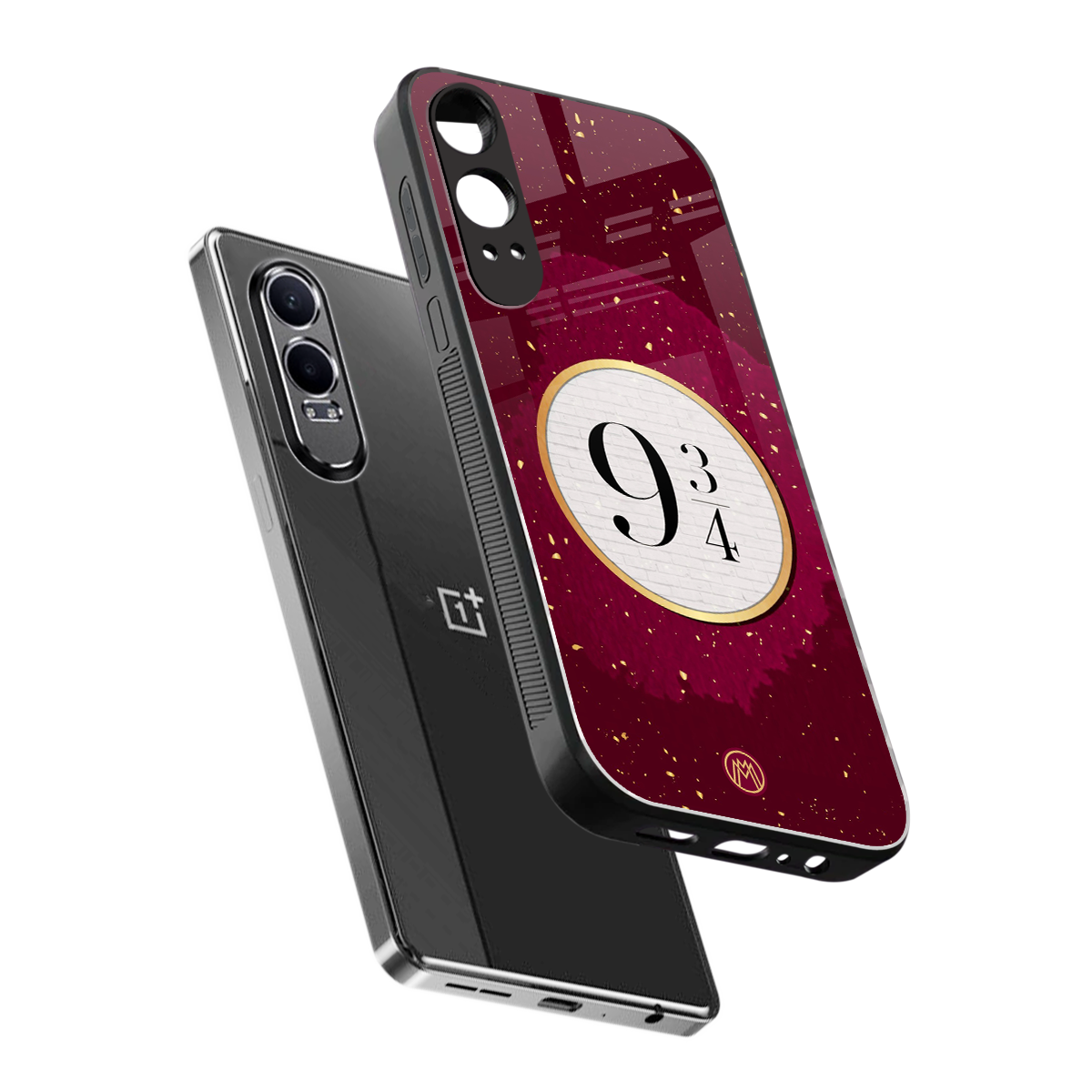 platform nine and three-quarters back phone cover | glass case for oneplus nord ce 4 lite