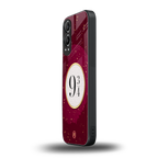 platform nine and three-quarters back phone cover | glass case for oneplus nord ce 4 lite