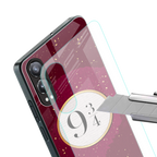 platform nine and three-quarters back phone cover | glass case for oneplus nord ce 4 lite