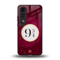 platform nine and three-quarters back phone cover | glass case for oneplus nord ce 4