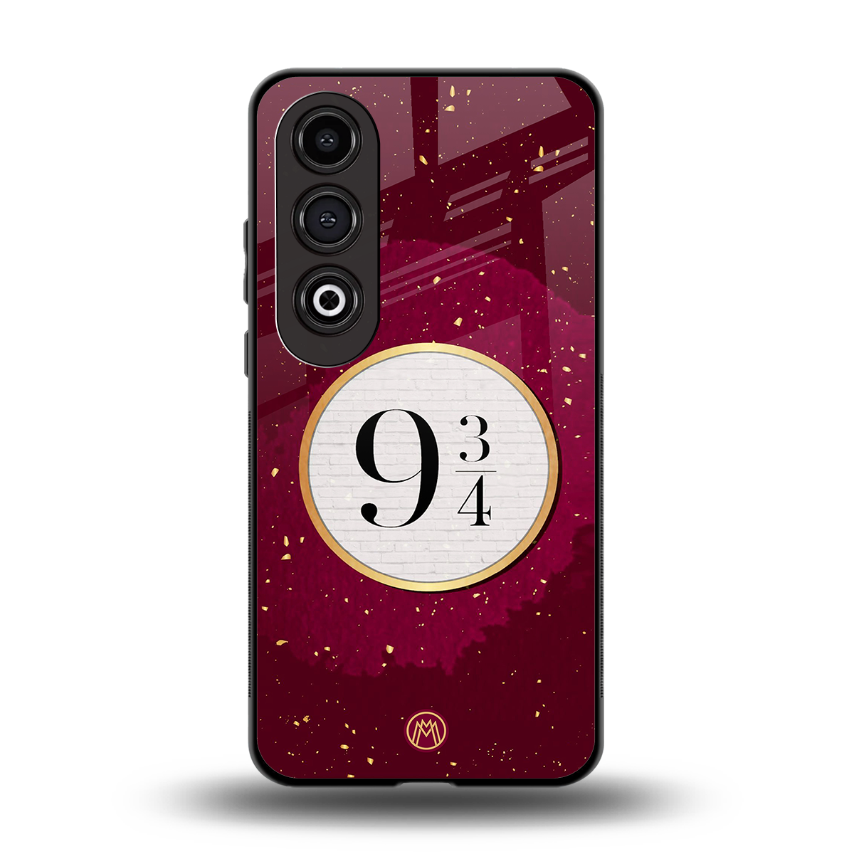 platform nine and three-quarters back phone cover | glass case for oneplus nord ce 4