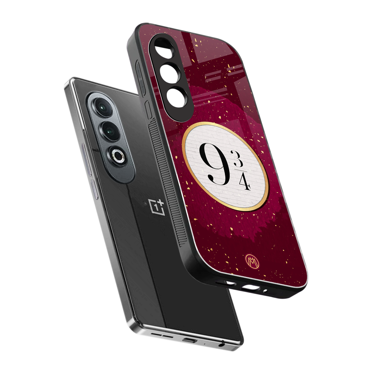 platform nine and three-quarters back phone cover | glass case for oneplus nord ce 4