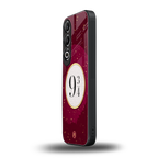 platform nine and three-quarters back phone cover | glass case for oneplus nord ce 4