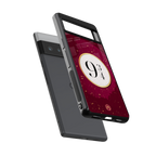 platform nine and three-quarters back phone cover | glass case for google pixel 6 pro