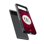 platform nine and three-quarters back phone cover | glass case for google pixel 6