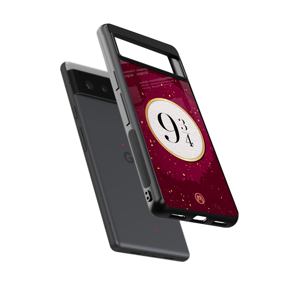 platform nine and three-quarters back phone cover | glass case for google pixel 6