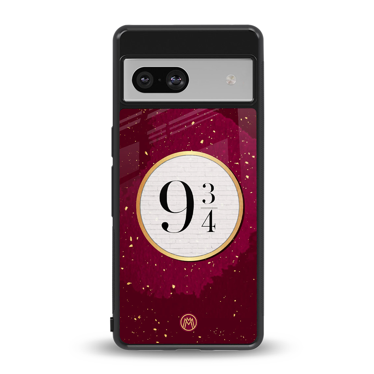platform nine and three-quarters back phone cover | glass case for Google Pixel 7A
