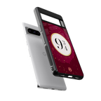 platform nine and three-quarters back phone cover | glass case for google pixel 8 pro