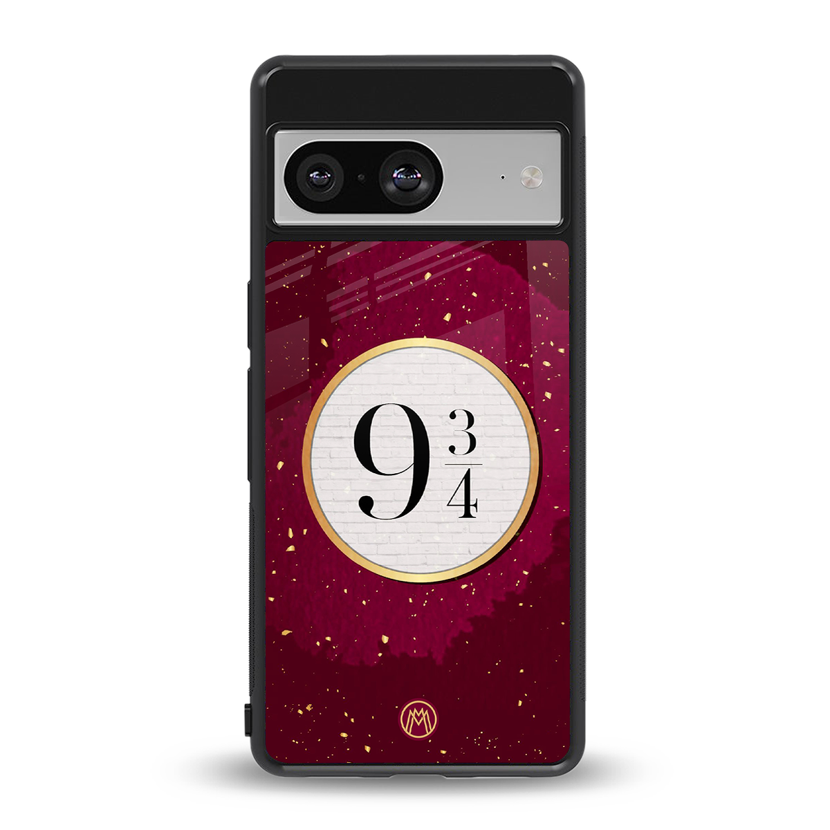 platform nine and three-quarters back phone cover | glass case for Google Pixel 8