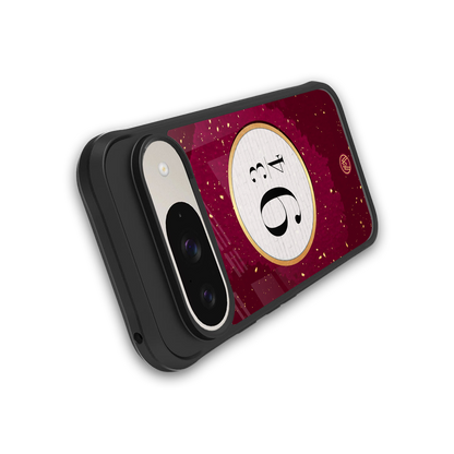 platform nine and three-quarters back phone cover | glass case for google pixel 9