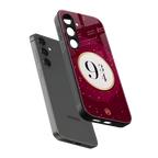 platform nine and three-quarters back phone cover | glass case for samsung galaxy s24
