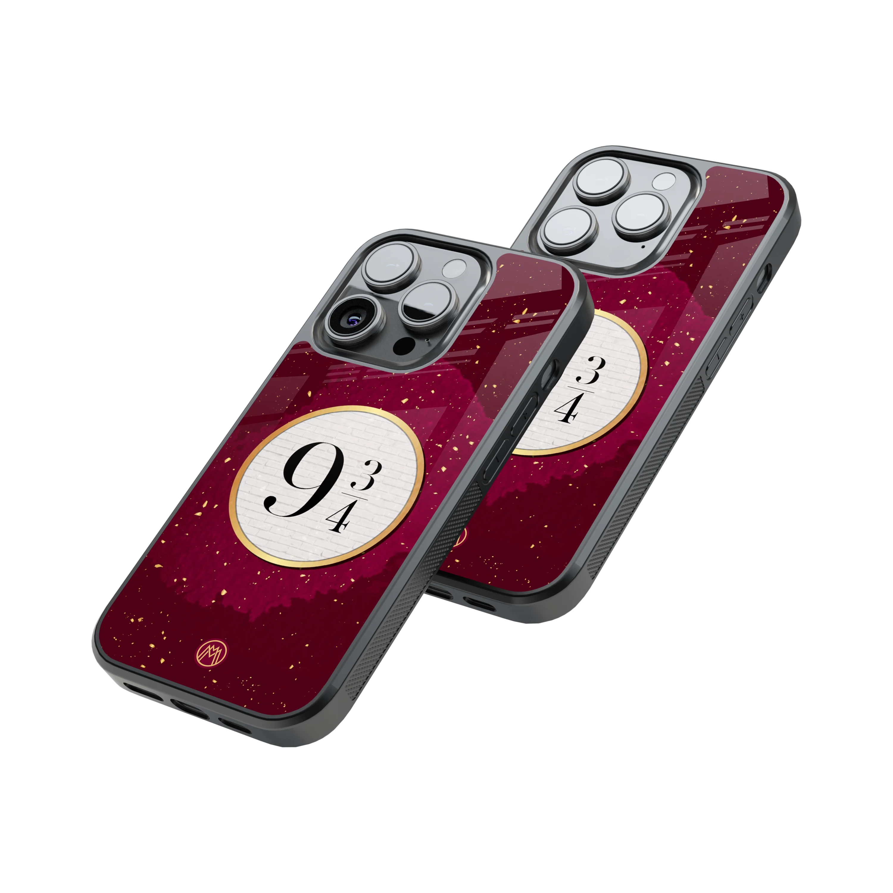 Protective Glass Back Phone Case Compatible with iPhone, Samsung, OnePlus, Pixel & More