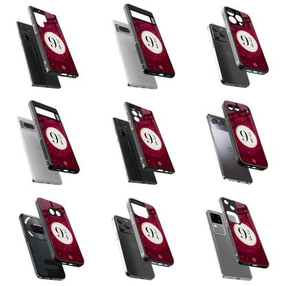 Durable Glass Back Mobile Case for iPhone, Samsung, OnePlus, Google Pixel, Redmi, Vivo, Oppo