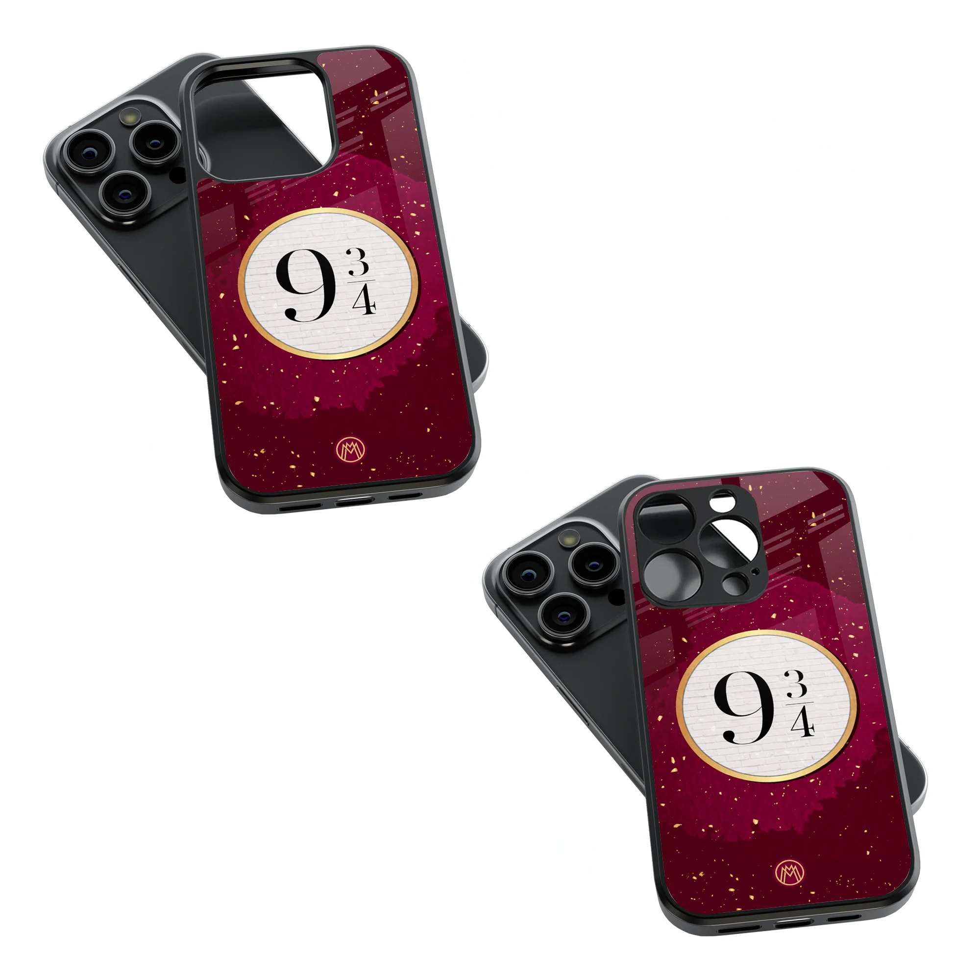 Trendy Glass Back Mobile Case for iPhone, Samsung, Redmi, OnePlus, Google Pixel, Motorola