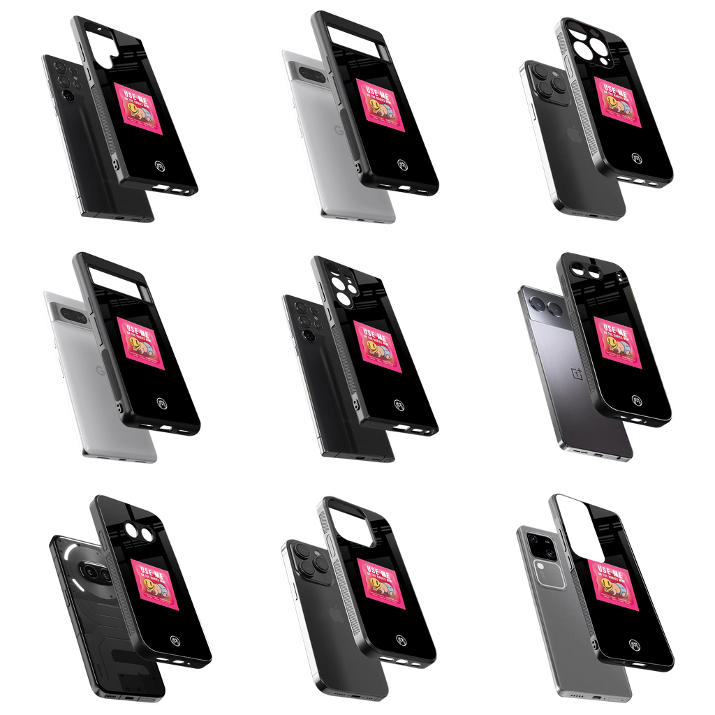 Durable Glass Back Mobile Case for iPhone, Samsung, OnePlus, Google Pixel, Redmi, Vivo, Oppo