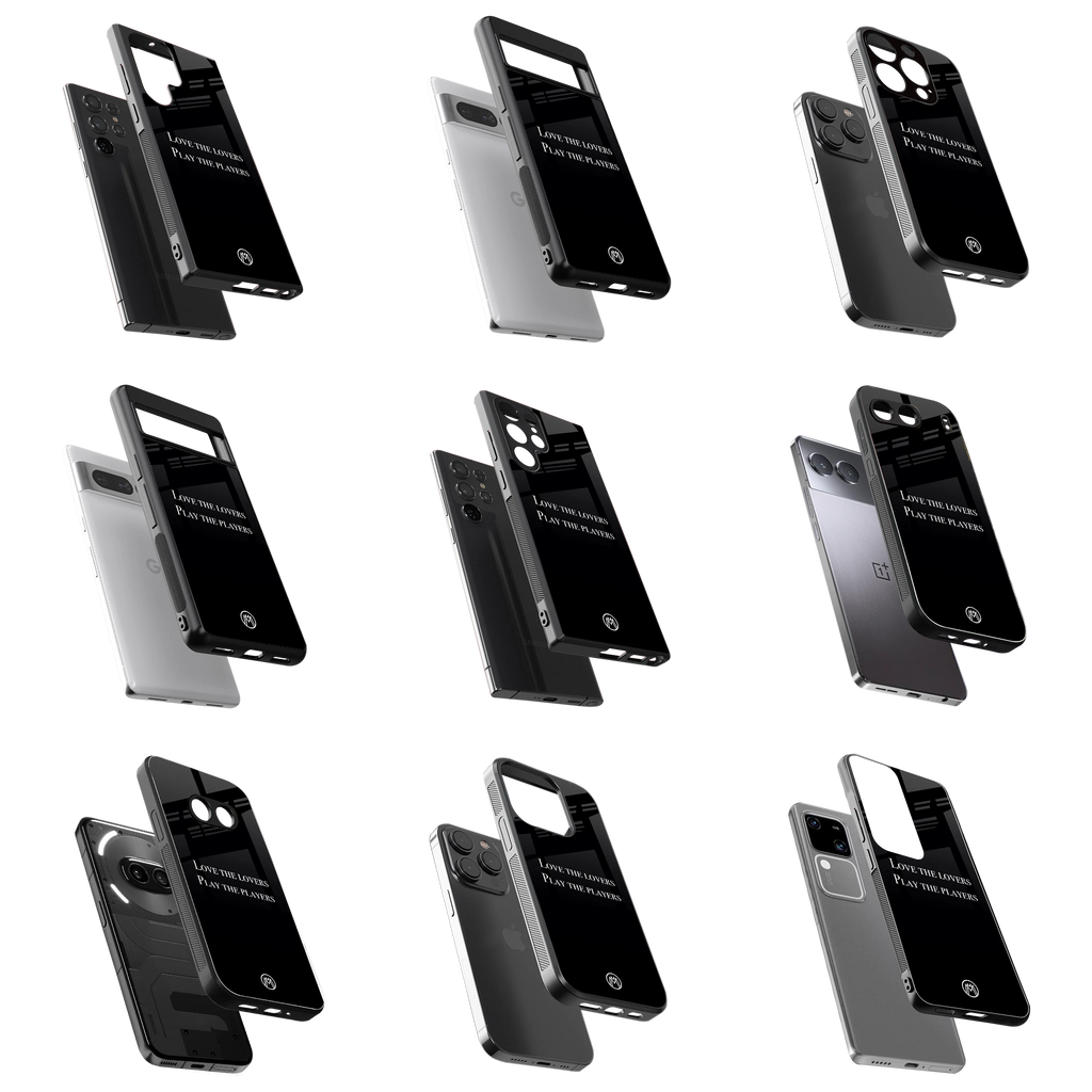 Durable Glass Back Mobile Case for iPhone, Samsung, OnePlus, Google Pixel, Redmi, Vivo, Oppo