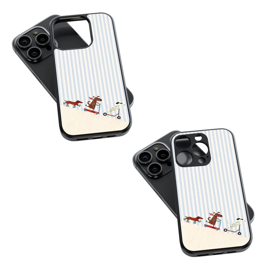 Trendy Glass Back Mobile Case for iPhone, Samsung, Redmi, OnePlus, Google Pixel, Motorola