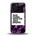 playlist please back phone cover | glass case for iphone 13 mini