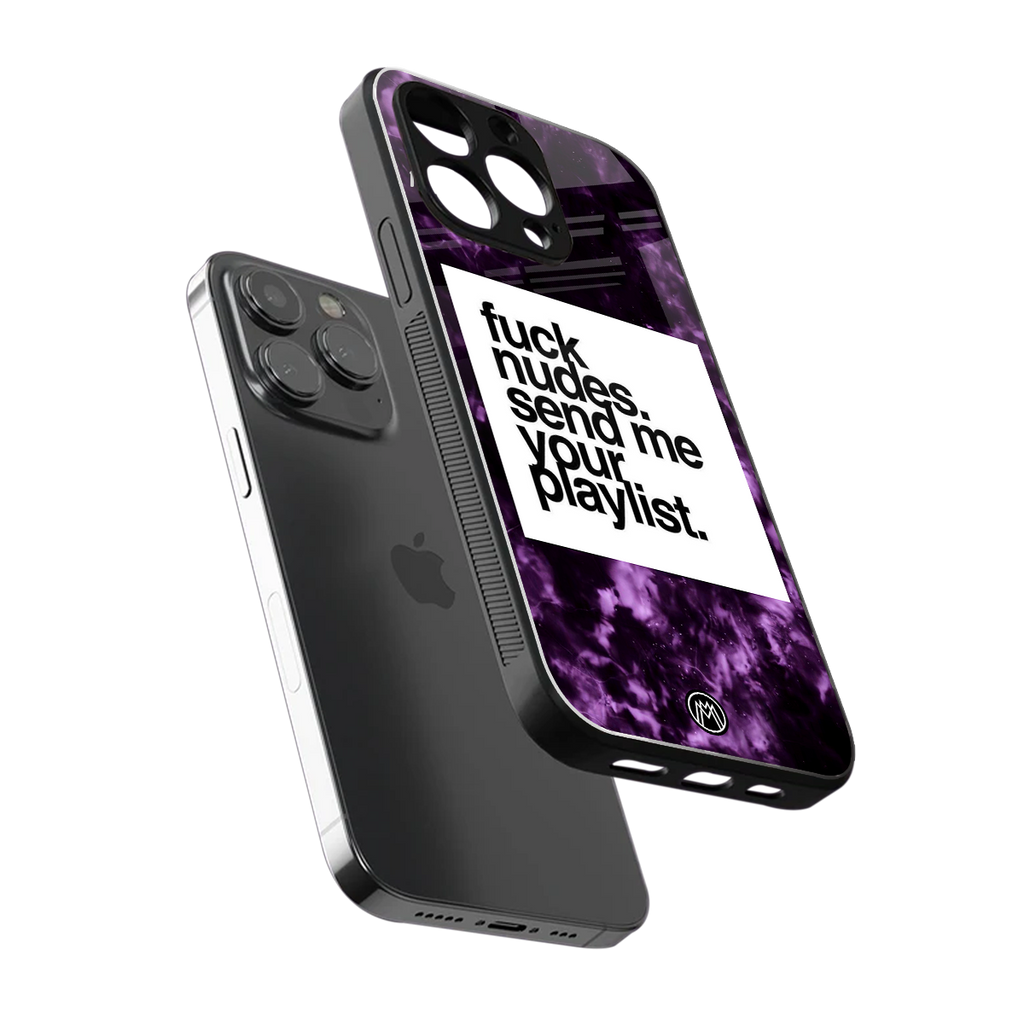 playlist please back phone cover | glass case for iphone 13 pro max
