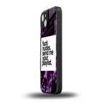 playlist please back phone cover | glass case for iphone 14