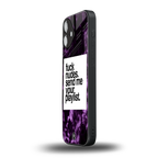 playlist please back phone cover | glass case for iphone 16 plus