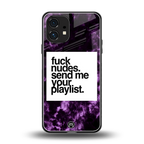 playlist please back phone cover | glass case for nothing phone 1