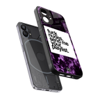 playlist please back phone cover | glass case for nothing phone 1