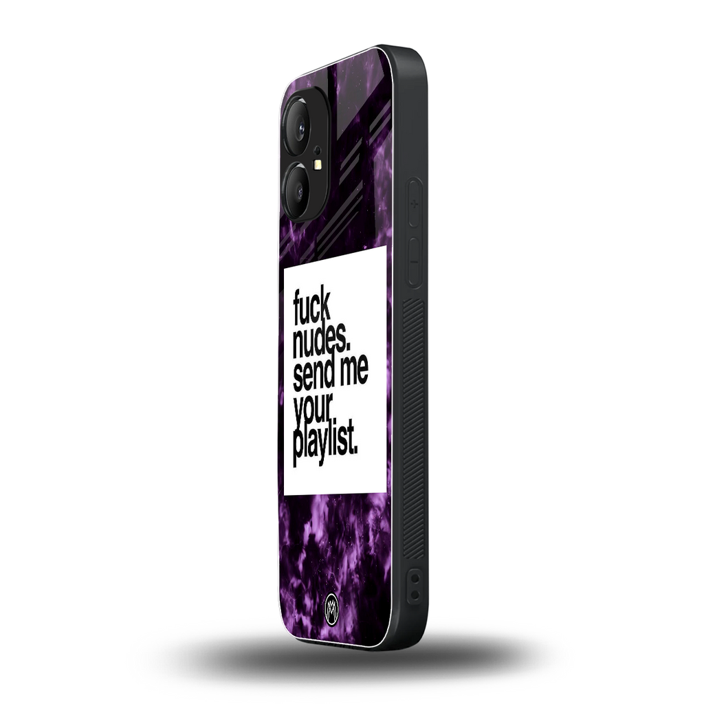 playlist please back phone cover | glass case for nothing phone 1