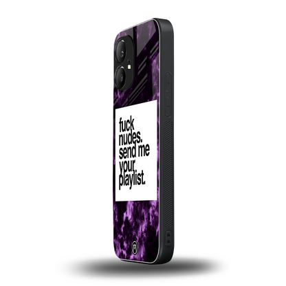 playlist please back phone cover | glass case for nothing phone 1