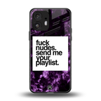playlist please back phone cover | glass case for nothing phone 2