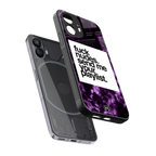 playlist please back phone cover | glass case for nothing phone 2