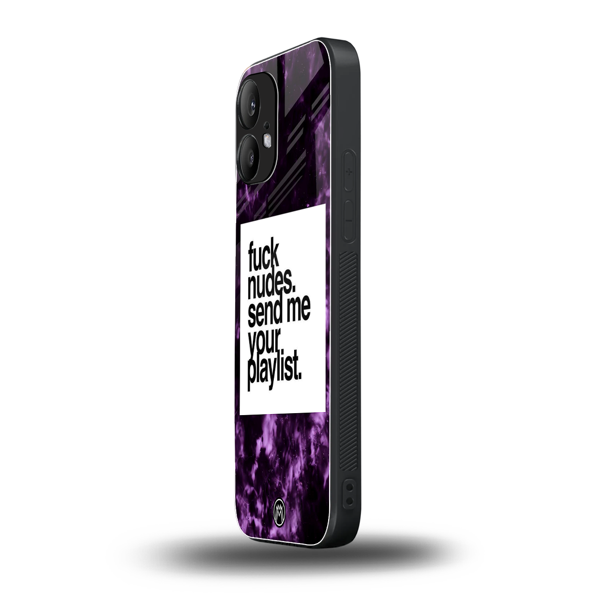 playlist please back phone cover | glass case for nothing phone 2