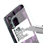 playlist please back phone cover | glass case for oneplus nord ce 4 lite