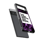playlist please back phone cover | glass case for google pixel 6 pro