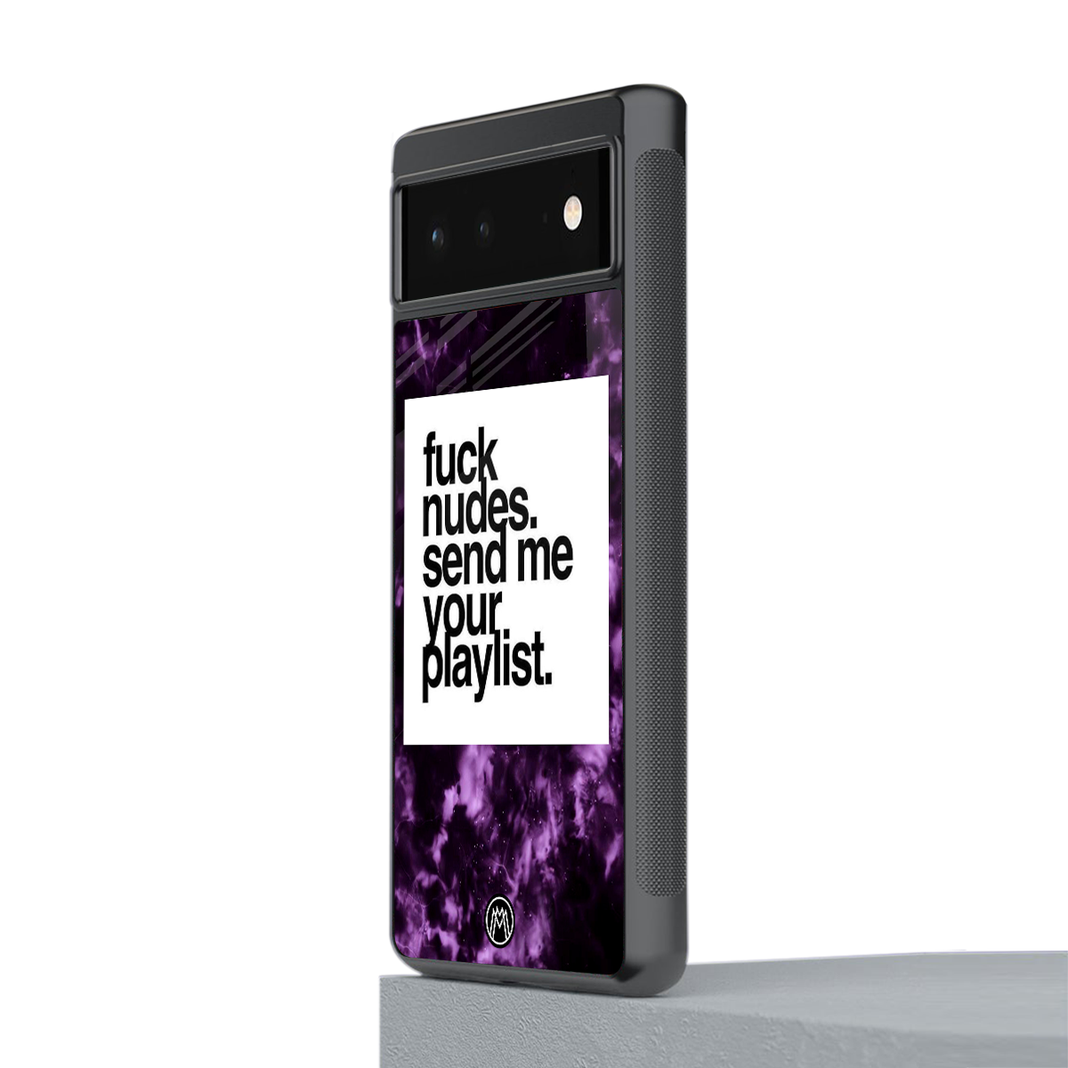 playlist please back phone cover | glass case for Google Pixel 6A
