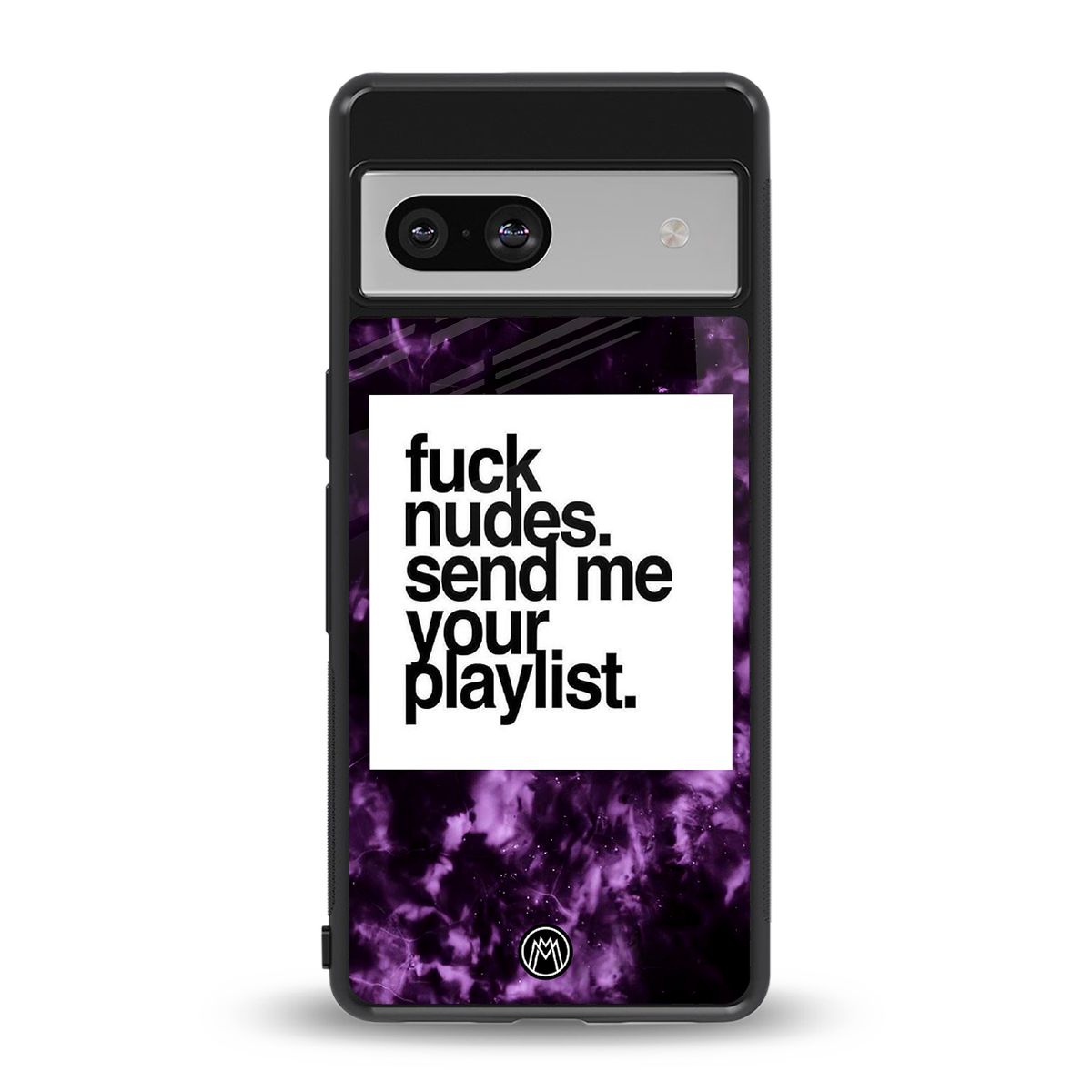 playlist please back phone cover | glass case for Google Pixel 7A
