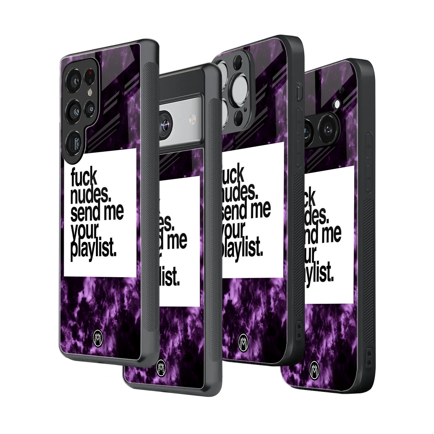 Stylish Glass Back Case for All Smartphones – iPhone, Samsung, OnePlus, Pixel, Redmi, Oppo, Vivo, Motorola