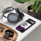 playlist please back phone cover | glass case for iphone 15 plus